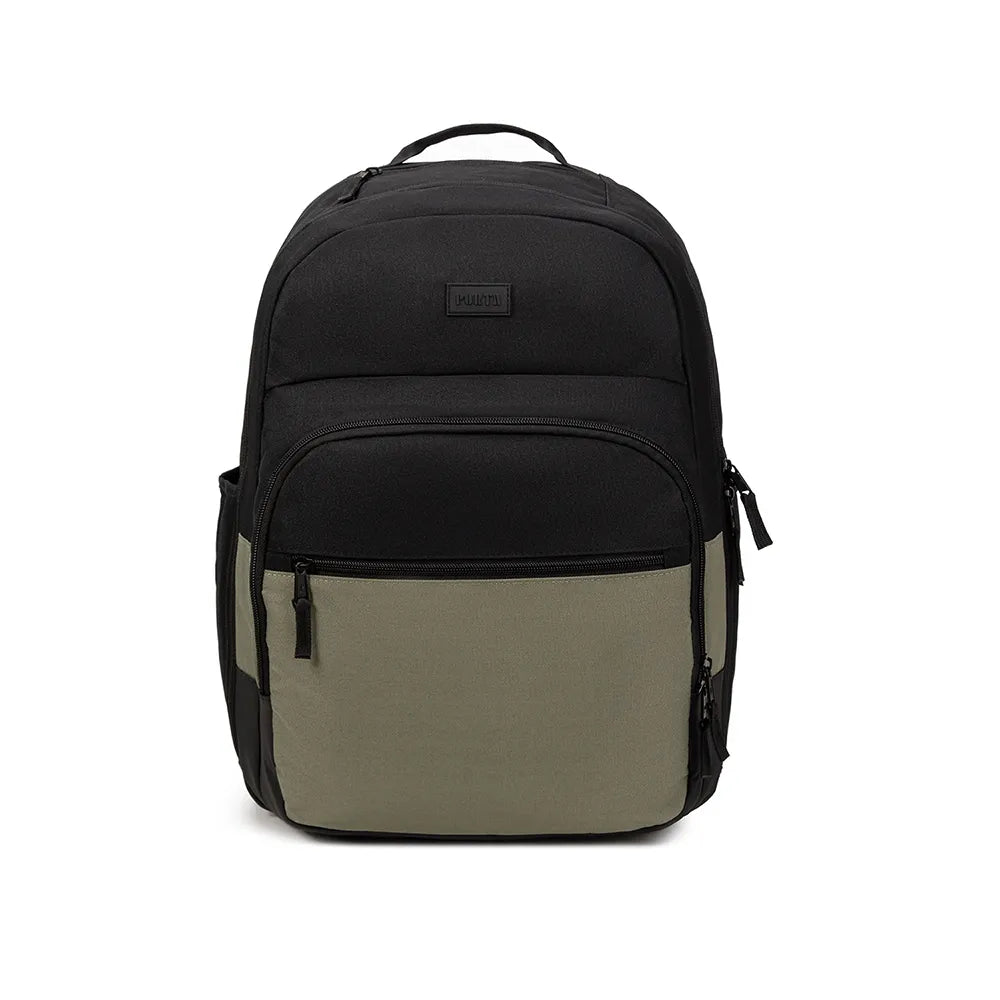 MOCHILA PORTA NOEL-MCH NEGRO/VERDE
