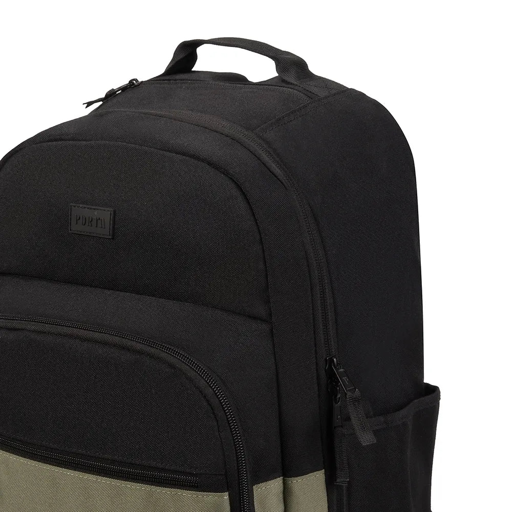 MOCHILA PORTA NOEL-MCH NEGRO/VERDE