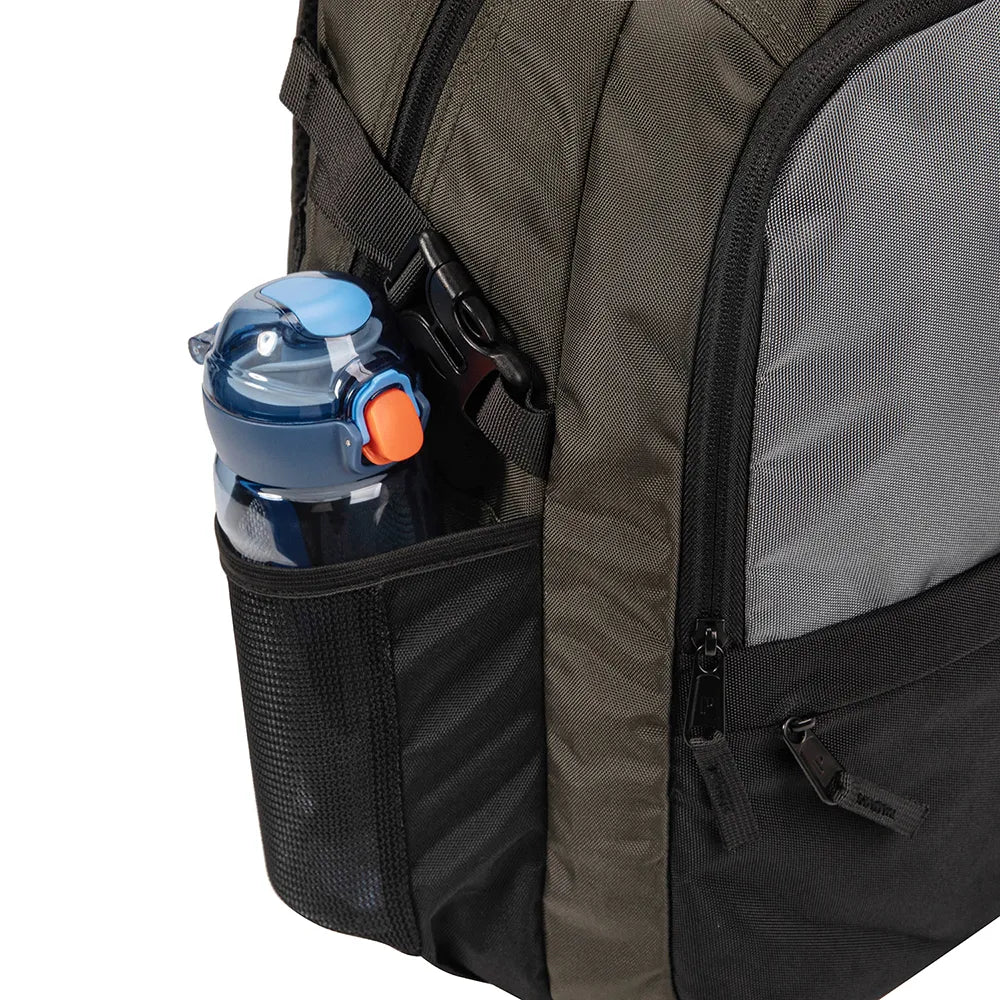 MOCHILA PORTA OLIVIER VERDE/GRIS