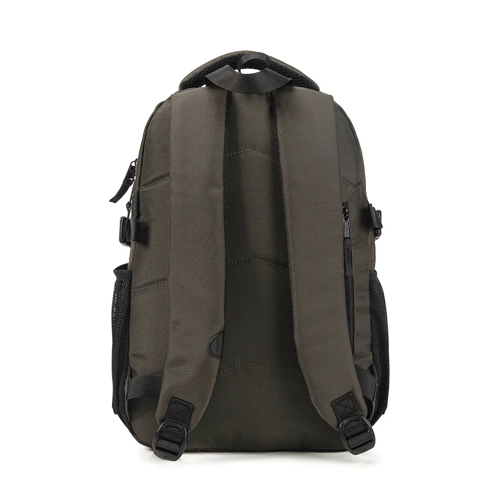 MOCHILA PORTA OLIVIER VERDE/GRIS