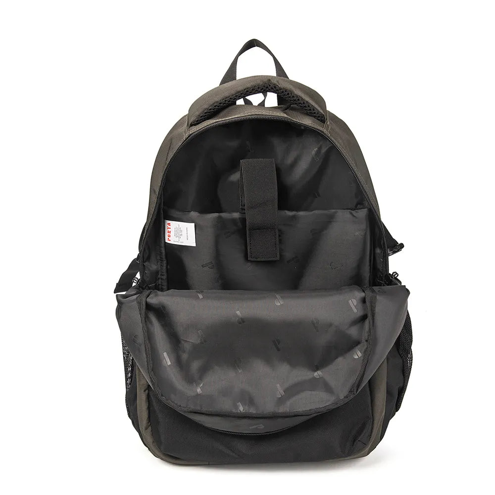 MOCHILA PORTA OLIVIER VERDE/GRIS