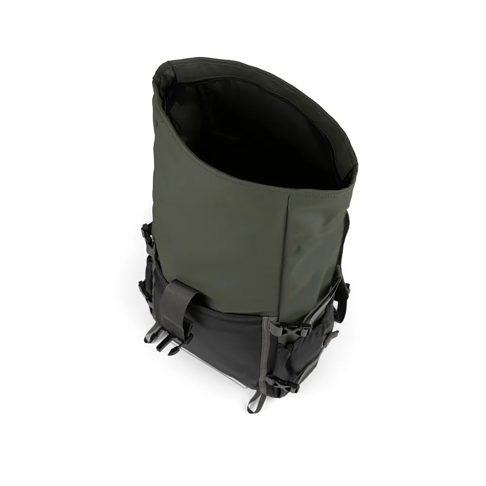 MOCHILA PORTA CALAN-MCH NEGRO/VERDE