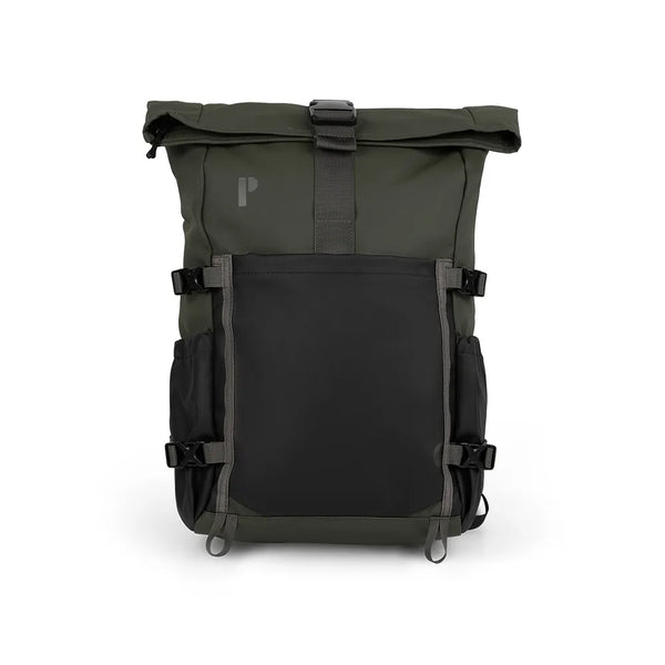 MOCHILA PORTA CALAN-MCH NEGRO/VERDE