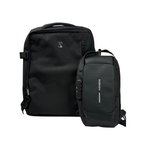 MOCHILA PORTA IBERIA BLACK + MORRAL ANTIRROBO