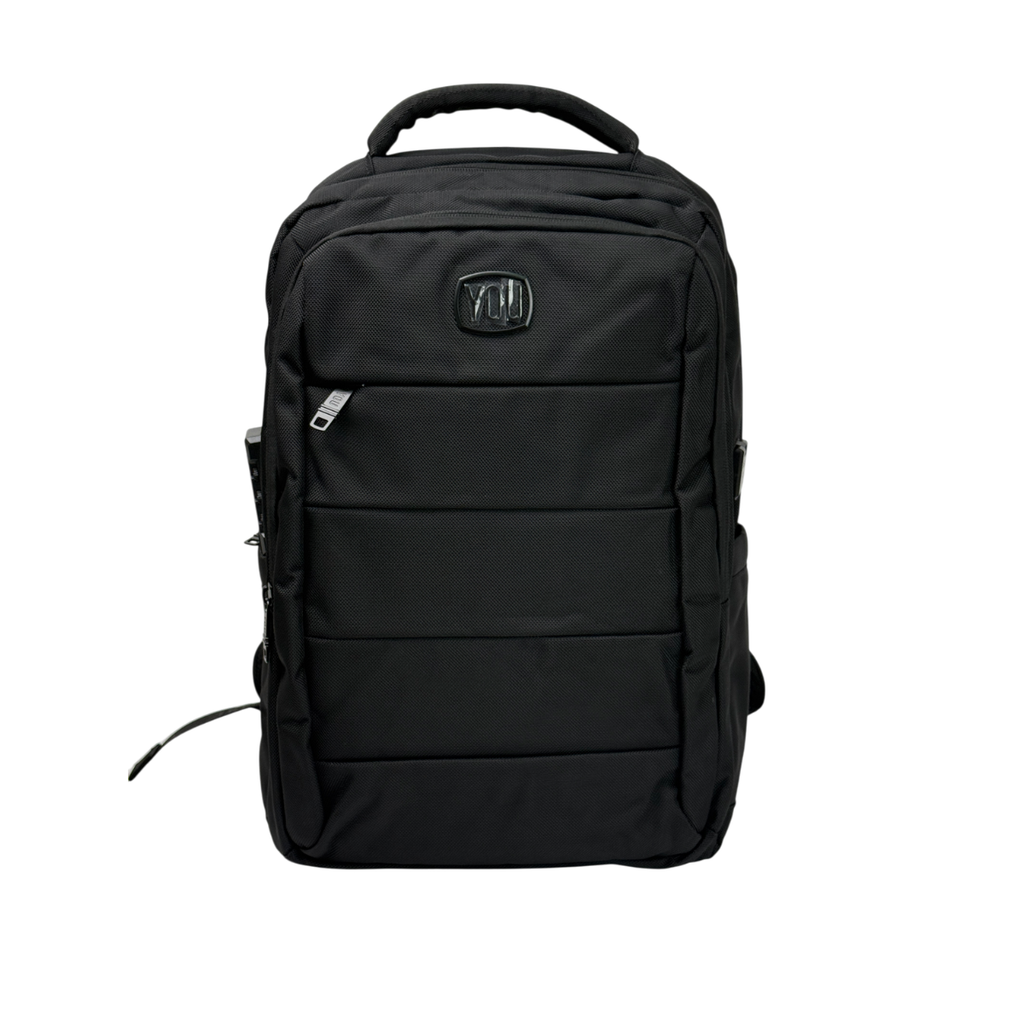 MOCHILA YOU INSPIRA NEGRO + MORRAL ANTIRROBO