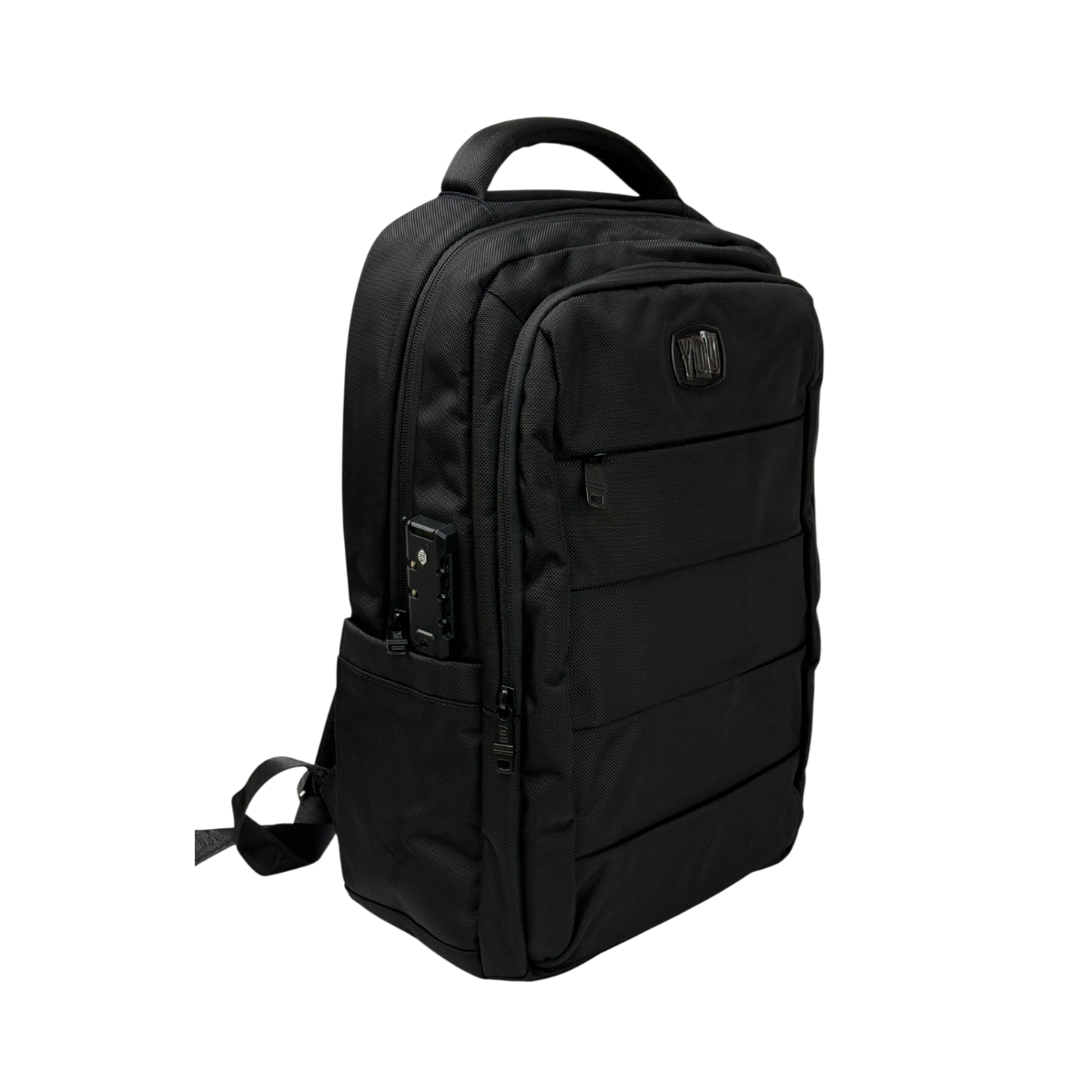 MOCHILA YOU INSPIRA NEGRO + MORRAL ANTIRROBO