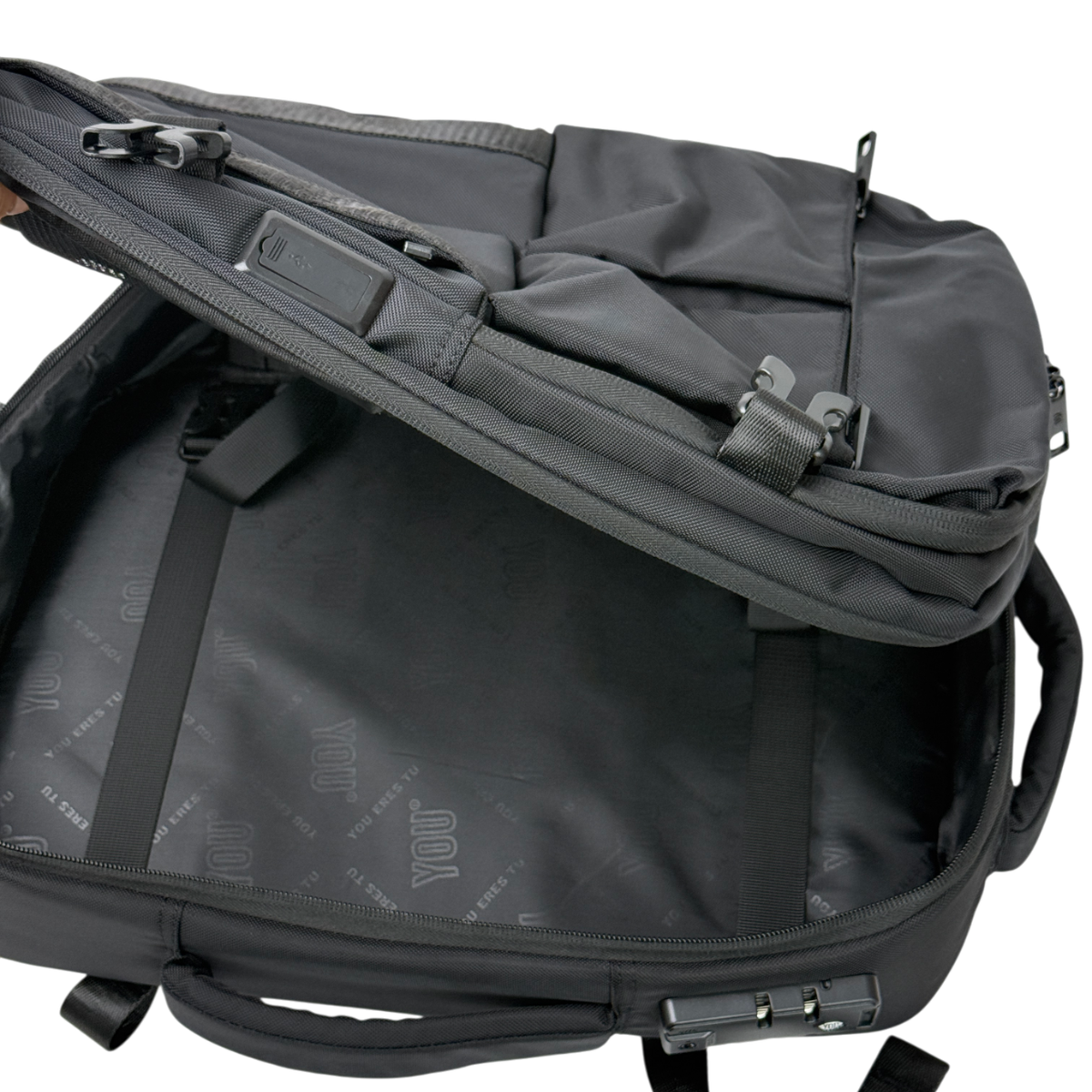 MOCHILA YOU TRAVELER NEGRA