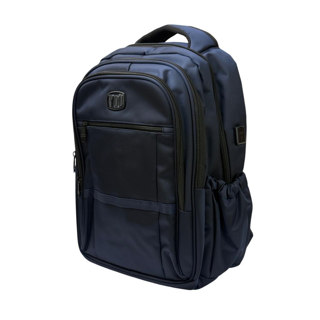 MOCHILA YOU URBAN AZUL + MORRAL ANTIRROBO
