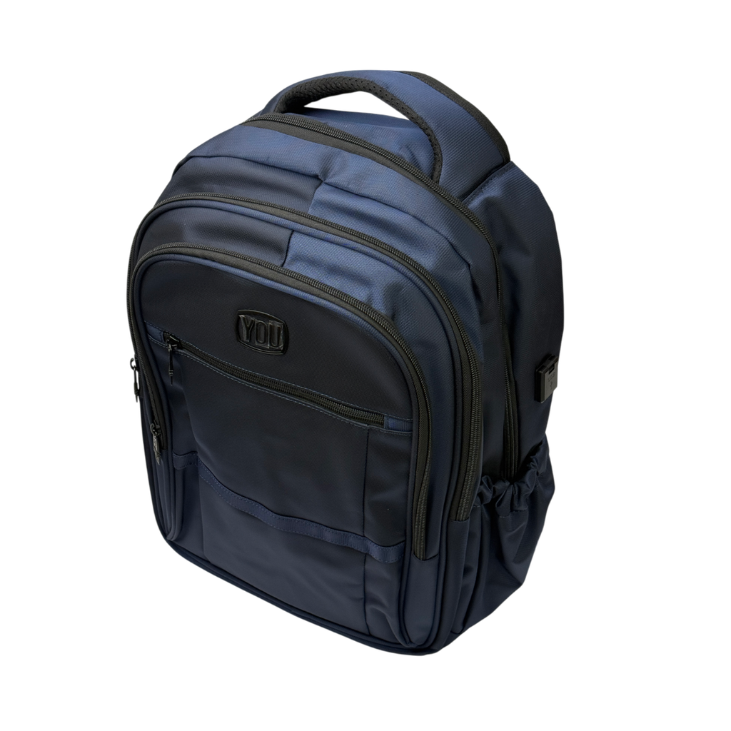 MOCHILA YOU URBAN AZUL + MORRAL ANTIRROBO