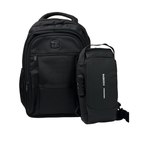 MOCHILA YOU URBAN NEGRA + MORRAL ANTIRROBO