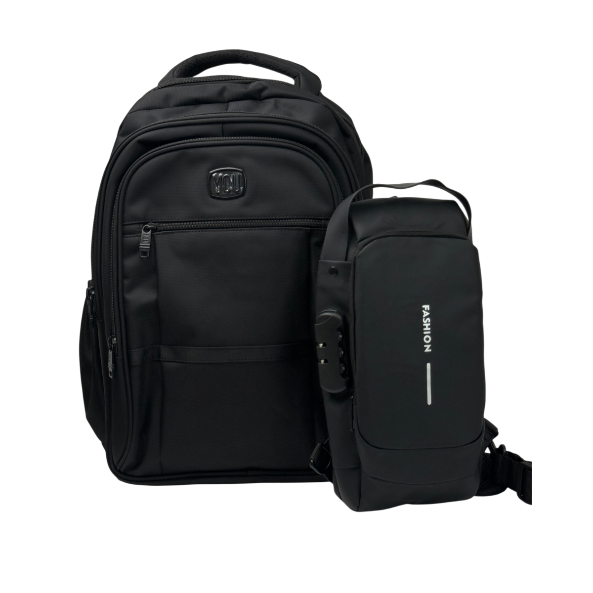 MOCHILA YOU URBAN NEGRA + MORRAL ANTIRROBO