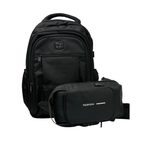 MOCHILA YOU URBAN NEGRA + MORRAL ANTIRROBO