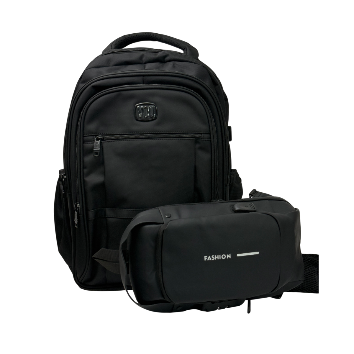 MOCHILA YOU URBAN NEGRA + MORRAL ANTIRROBO
