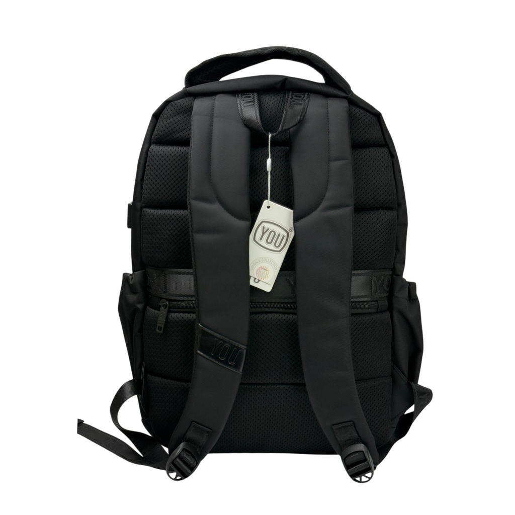 MOCHILA YOU URBAN NEGRA + MORRAL ANTIRROBO