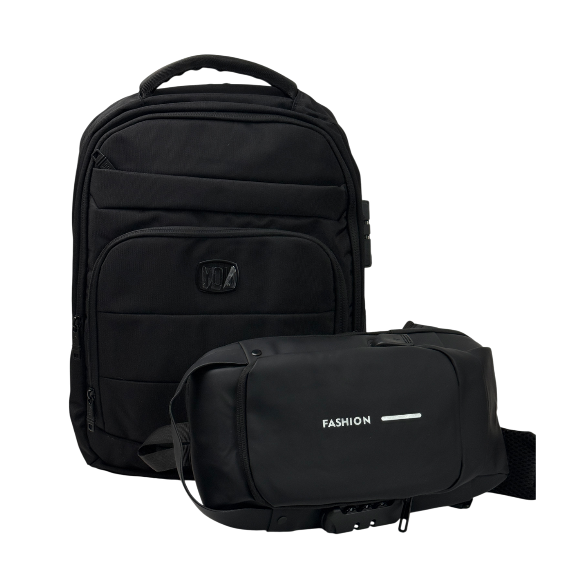 MOCHILA YOU STREET NEGRA + MORRAL ANTIRROBO