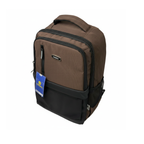MOCHILA TOKEBAK ROMBO - MARRON + MORRAL ANTIRROBO