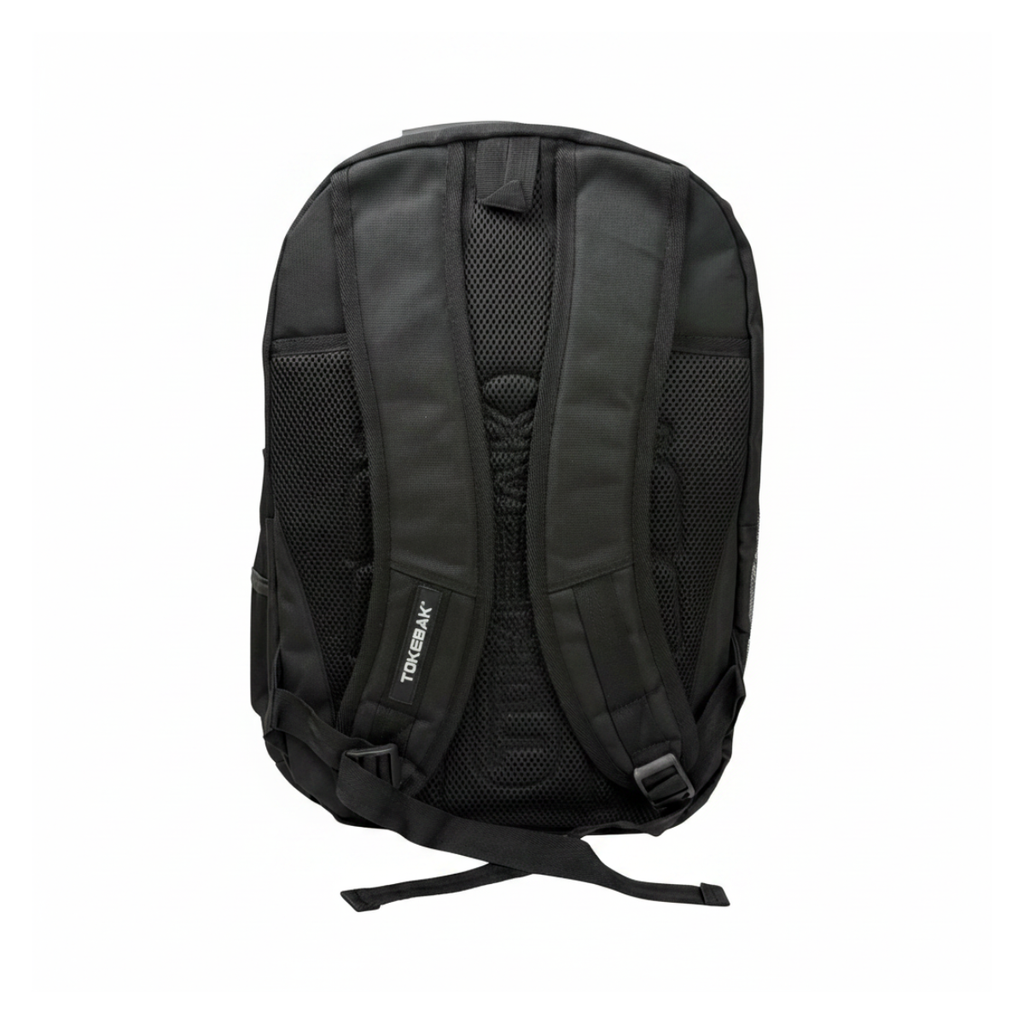 MOCHILA TOKEBAK ROTAR - NEGRA. + MORRAL ANTIRROBO