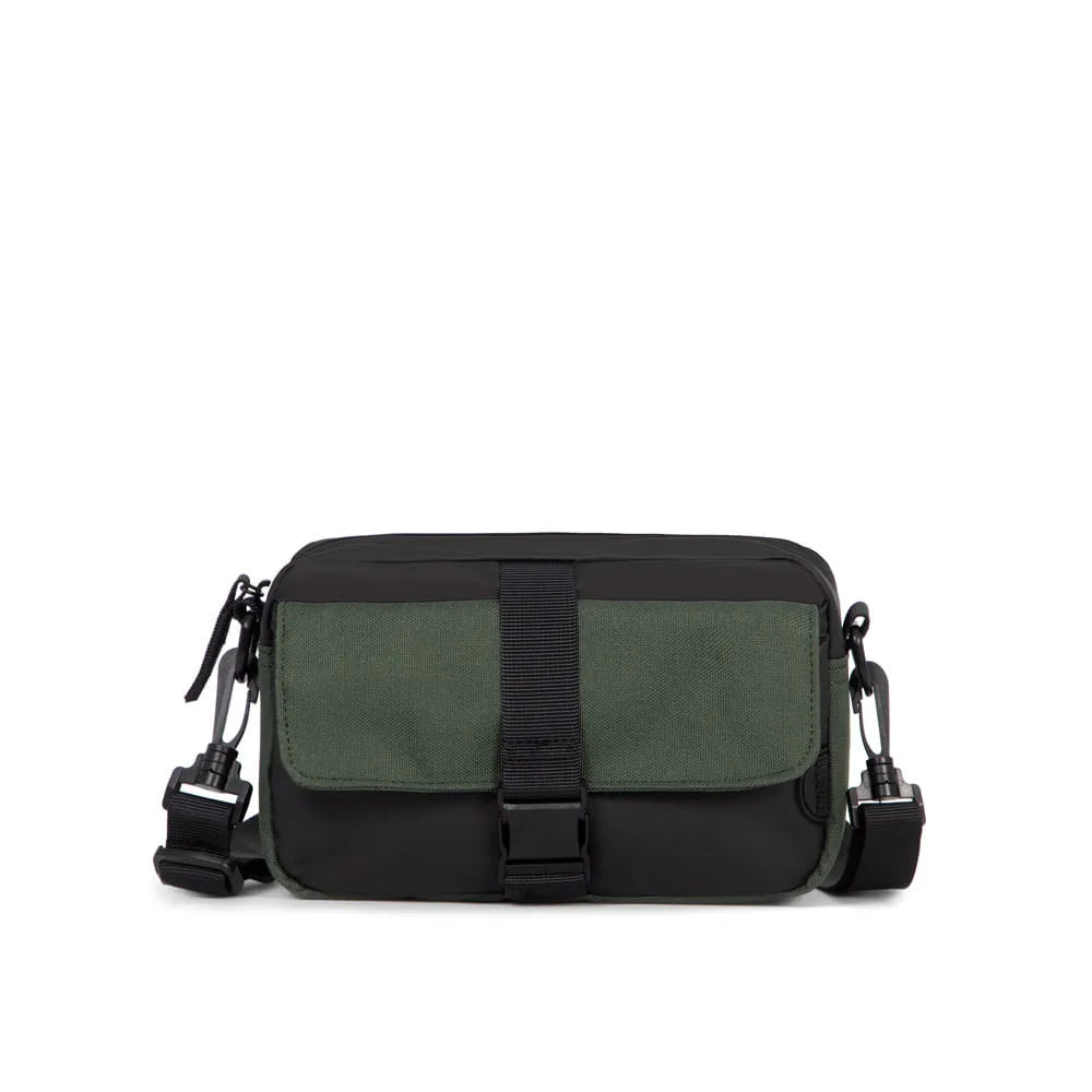 BOLSO PORTA AUGGIE VERDE/NEGRO