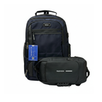MOCHILA TOKEBAK ROTAL AZUL + MORRAL ANTIRROBO