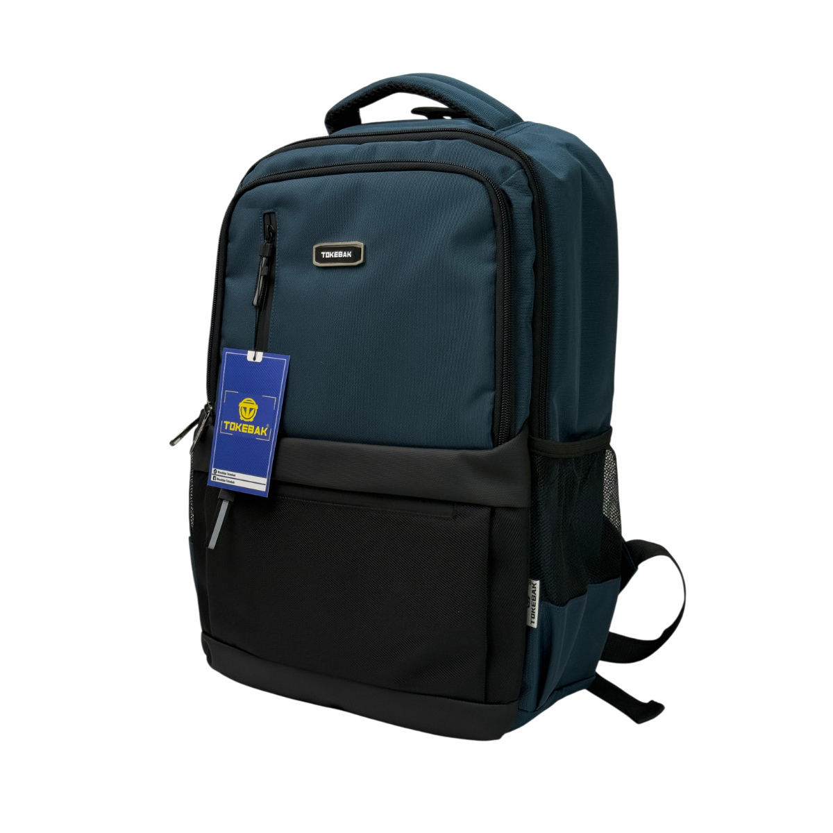 MOCHILA TOKEBAK ROMBO - TURQUESA + MORRAL ANTIRROBO