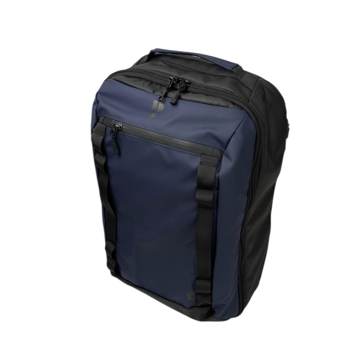 MOCHILA PORTA VIAJERA ANKARA-MCH AZUL/NEGRO + MORRAL ANTIRROBO