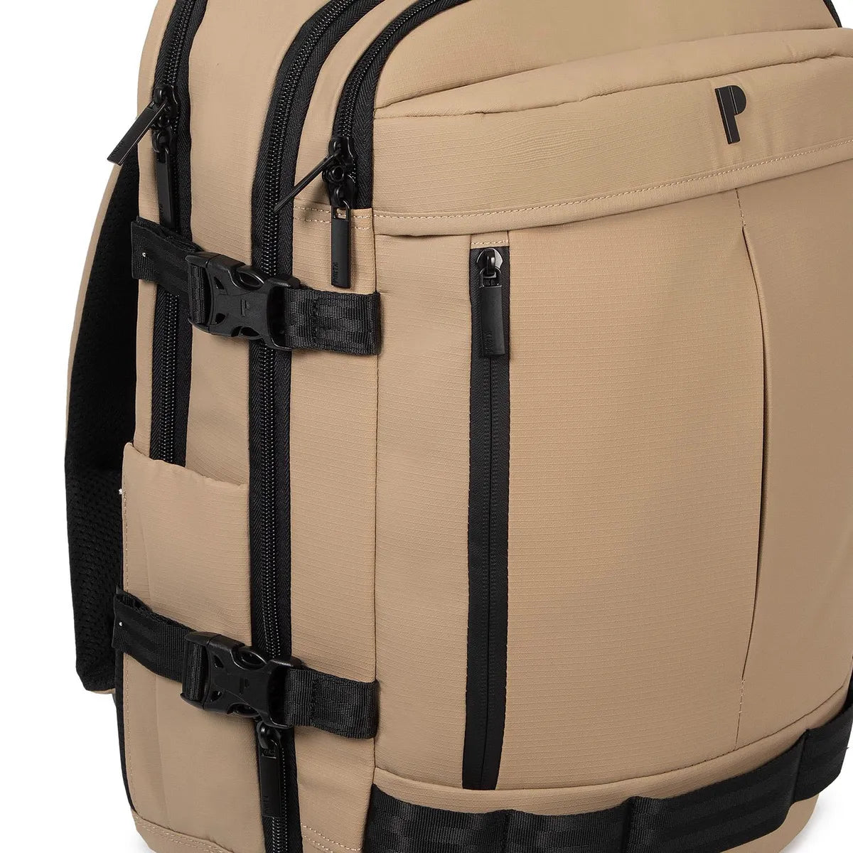 MOCHILA PORTA VIAJERA DEGO BEIGE