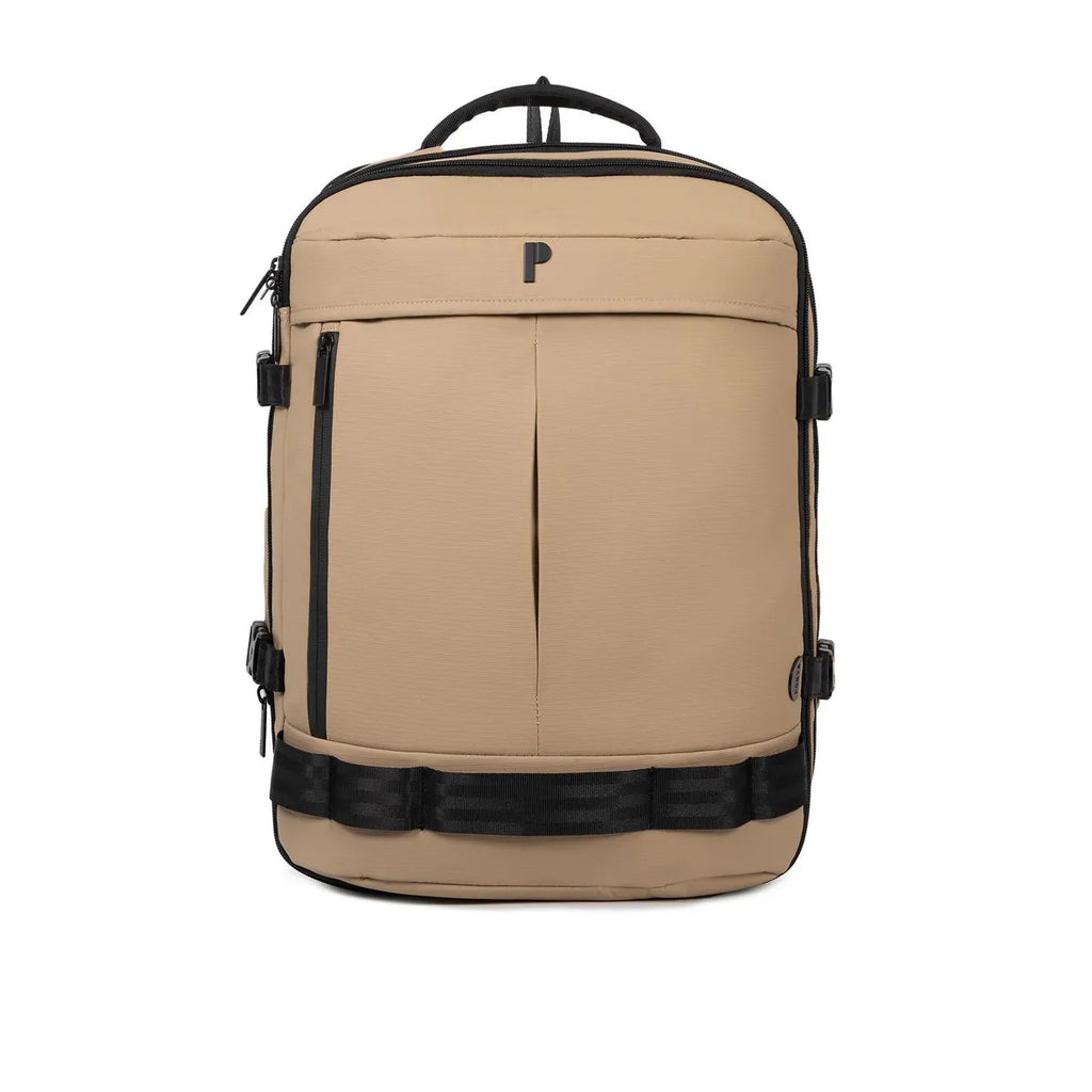 MOCHILA PORTA VIAJERA DEGO BEIGE